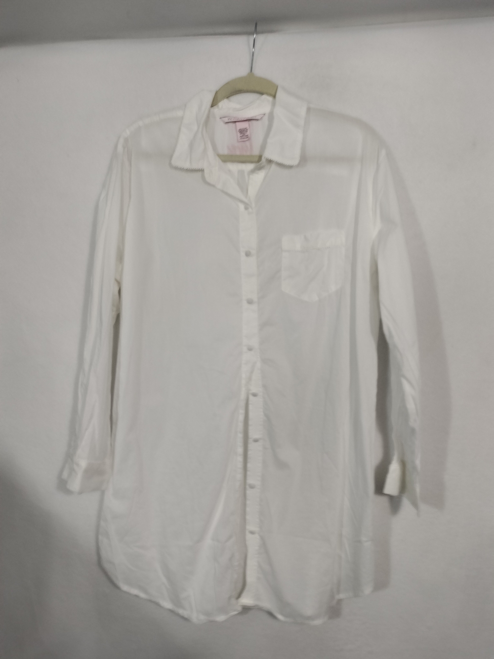 Victoria's Secret White Women's Casual Button-Down Shirt